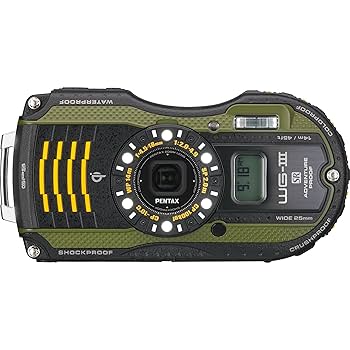 Amazon | PENTAX 防水デジタルカメラ PENTAX WG-3GPS グリーン